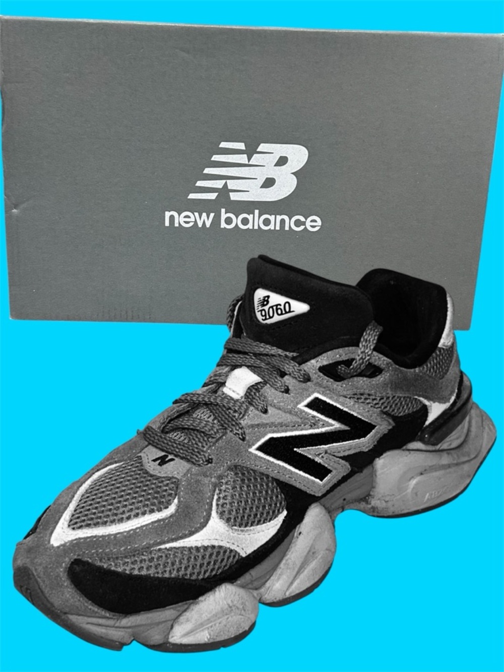 New Balance Sneakers with Box Wide Width 9060 NB Shoes Gift